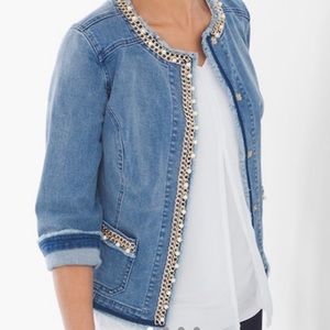 denim top